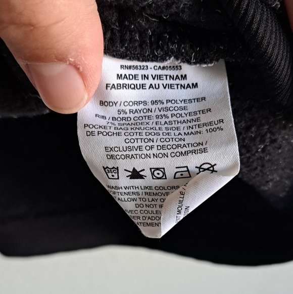 Nike Thermal Gray Black Hooded Fleece - Picture 3 of 6